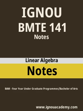 BMTE 141 Solved Assignment