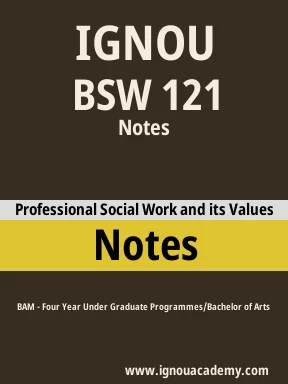 BSW 121 Solved Assignment
