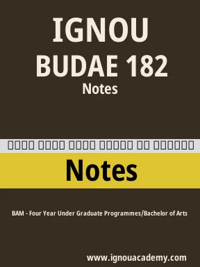 BUDAE 182 Solved Assignment