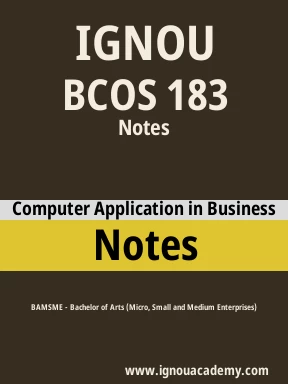 BCOS 183 Solved Assignment