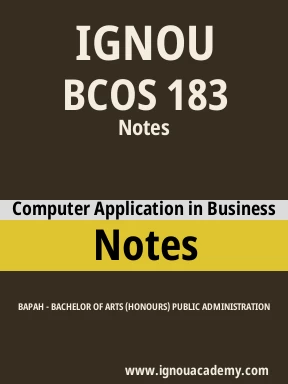BCOS 183 Solved Assignment