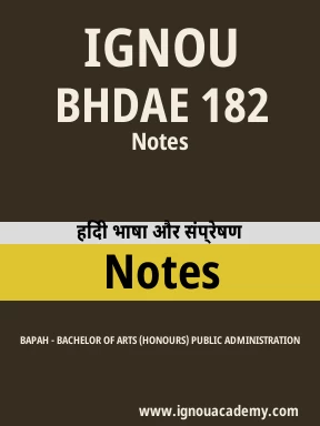 BHDAE 182 Solved Assignment