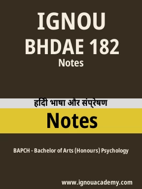 BHDAE 182 Solved Assignment