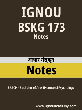 BSKG 173 Solved Assignment