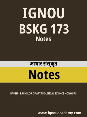 BSKG 173 Solved Assignment