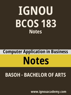 BCOS 183 Solved Assignment