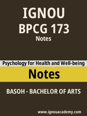 BPCG 173 Solved Assignment
