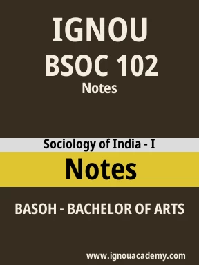 BSOC 102 Solved Assignment