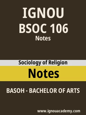 BSOC 106 Solved Assignment