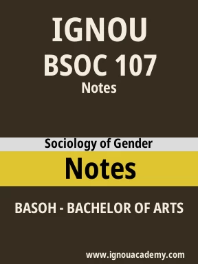 BSOC 107 Solved Assignment