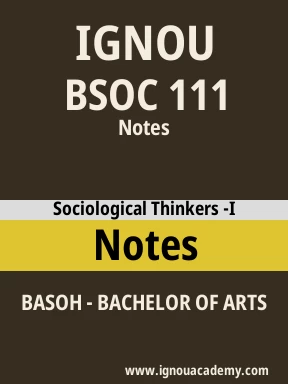 BSOC 111 Solved Assignment