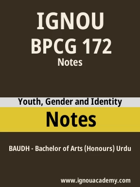 BPCG 172 Solved Assignment