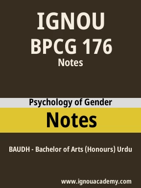 BPCG 176 Solved Assignment