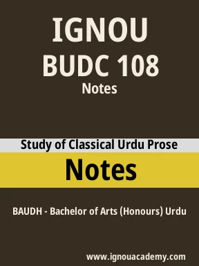 BUDC 108 Solved Assignment