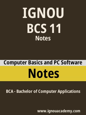 BCS 11 Solved Assignment
