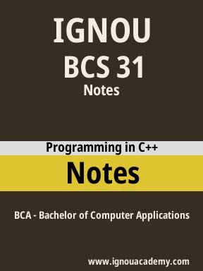 BCS 31 Solved Assignment
