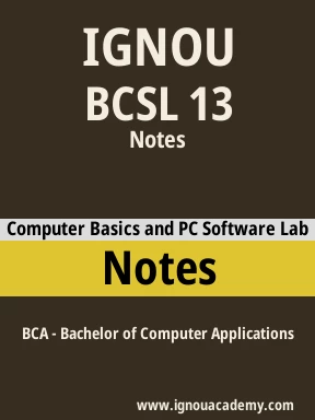 BCSL 13 Solved Assignment