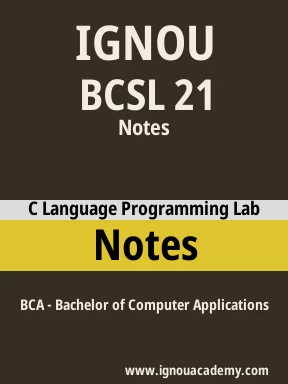 BCSL 21 Solved Assignment