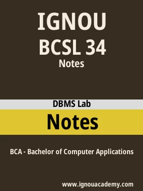 BCSL 34 Solved Assignment