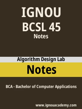 BCSL 45 Solved Assignment