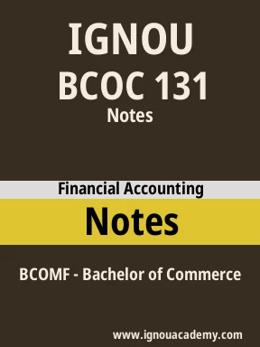 BCOC 131 Solved Assignment