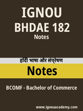 BHDAE 182 Solved Assignment