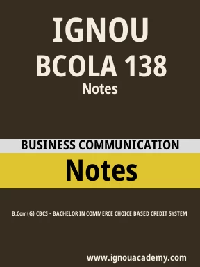 BCOLA 138 Solved Assignment