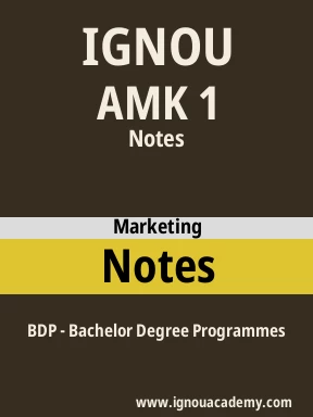 AMK 1 Solved Assignment