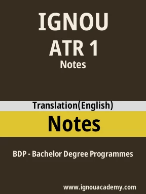 ATR 1 Solved Assignment
