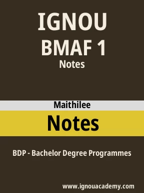 BMAF 1 Solved Assignment