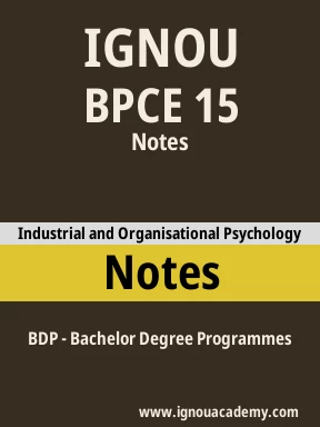 BPCE 15 Solved Assignment