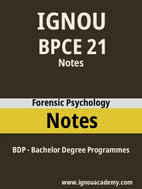 BPCE 21 Solved Assignment