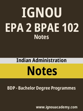 EPA 2 BPAE 102 Solved Assignment