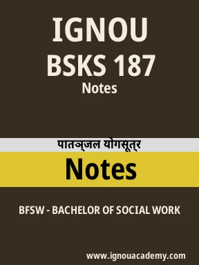 BSKS 187 Solved Assignment