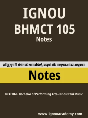 BHMCT 105 Solved Assignment