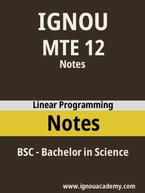 MTE 12 Solved Assignment