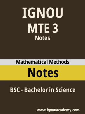 MTE 3 Solved Assignment