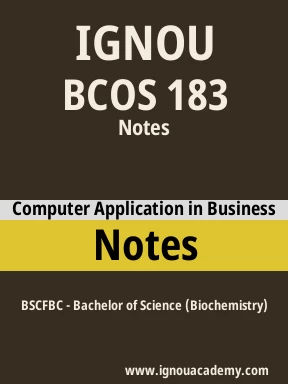 BCOS 183 Solved Assignment