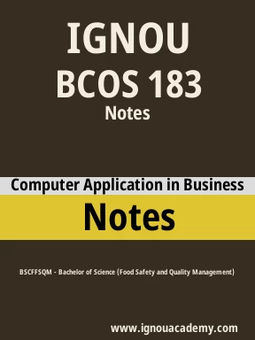 BCOS 183 Solved Assignment