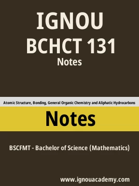 BCHCT 131 Solved Assignment