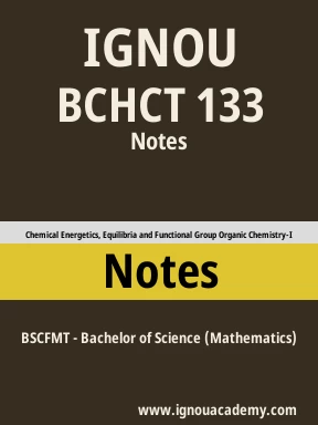 BCHCT 133 Solved Assignment