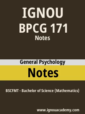BPCG 171 Solved Assignment