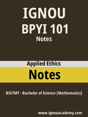 BPYI 101 Solved Assignment