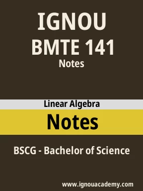 BMTE 141 Solved Assignment
