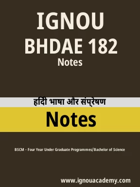 BHDAE 182 Solved Assignment