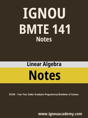 BMTE 141 Solved Assignment