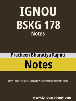 BSKG 178 Solved Assignment