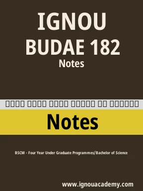 BUDAE 182 Solved Assignment