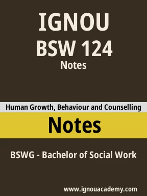 BSW 124 Solved Assignment