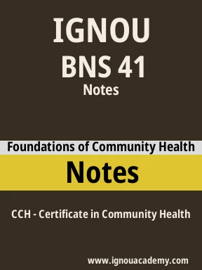 BNS 41 Solved Assignment